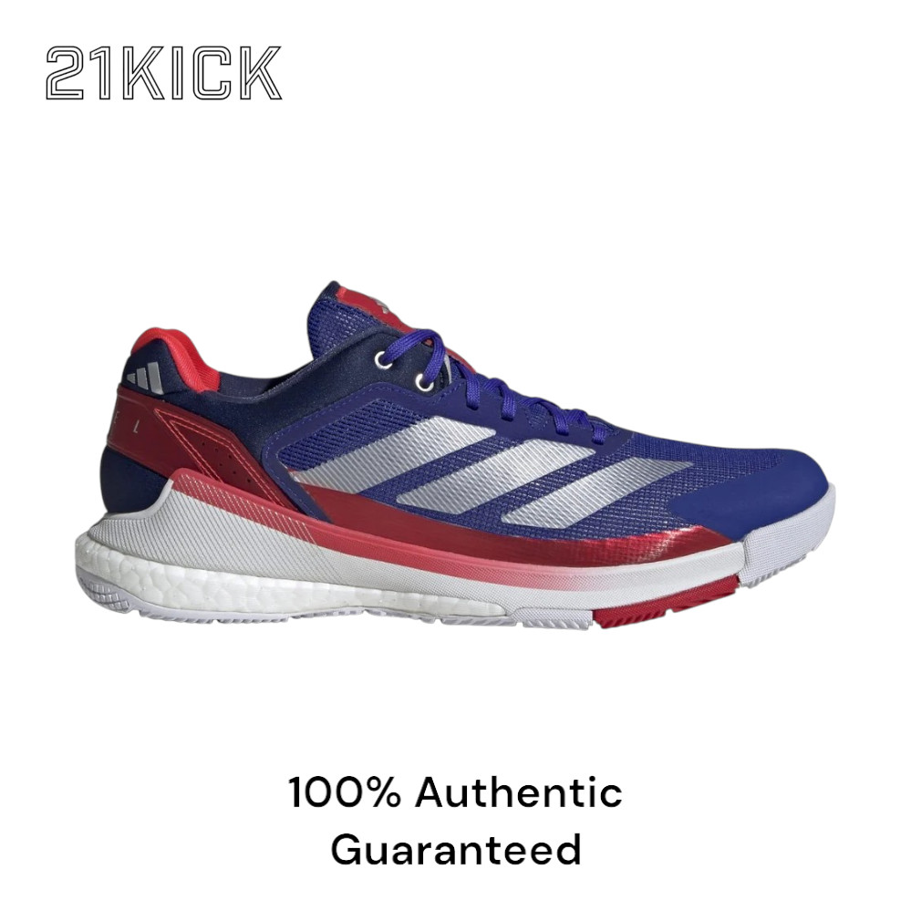 Adidas Crazyquick Boost Blue White 100% Original | Sepatu Padel Shoes Sneakers
