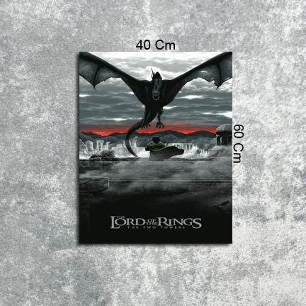 DL25 Poster Dinding Film Lord Of The Rings A2