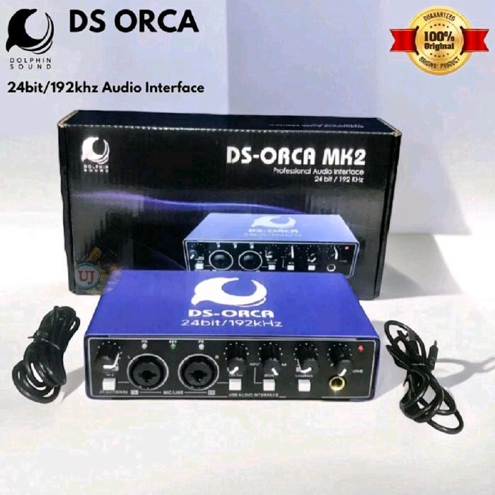 SALE - DS ORCA MKII Soundcard Dolphin DS-ORCA MK2 DS ORCA MK3 Audio Interface Ds Orca Orinal - MK2 U