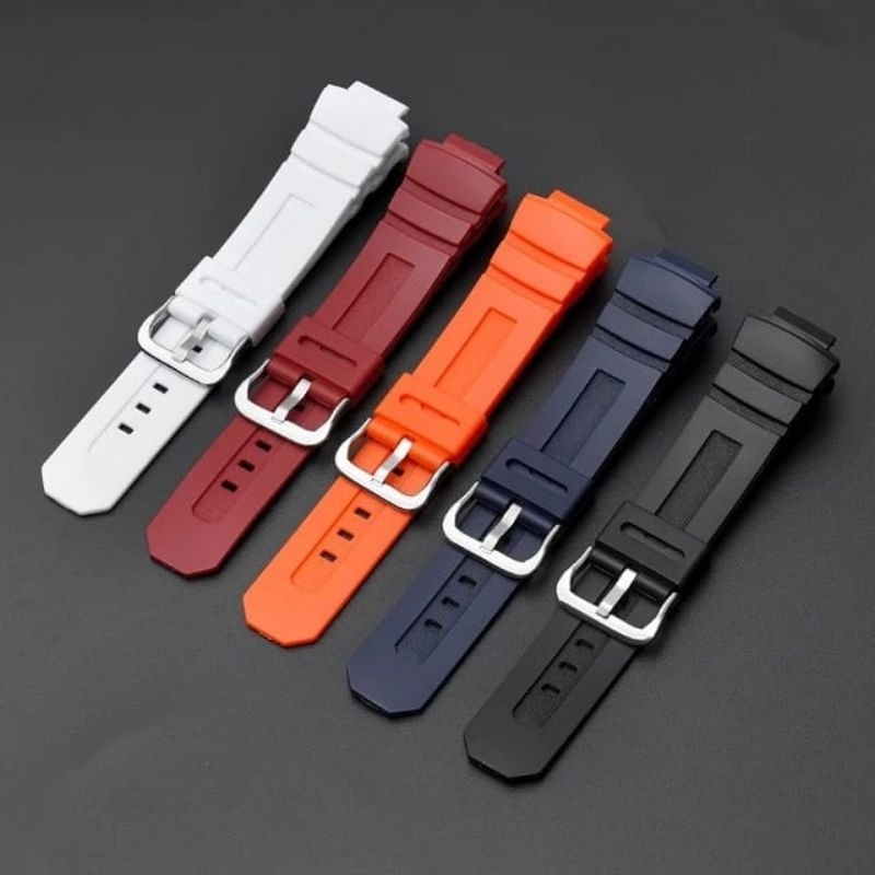 Strap Tali Jam Tangan Casio G-Shock AW590 AW591 G-7700 G7710 Tali Jam G-Shock AW-590 AW-591 AW-R591 