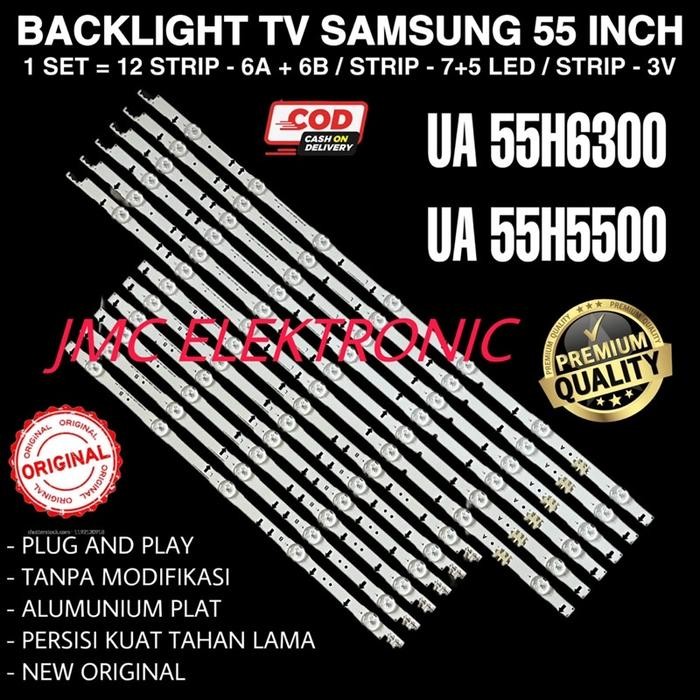 DK23 BACKLIGHT TV LED SAMSUNG UA 55H5500 55H6300 55H6400 55H5500AW 55H6300AS 55H6400AW UA55H5500 UA5