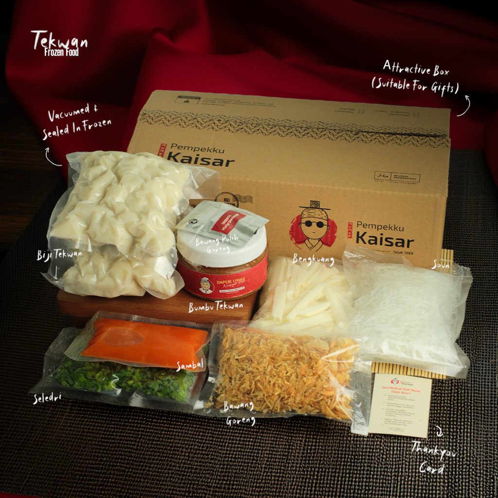 

Pempekku Kaisar - Tekwan Frozen Food Siap Masak