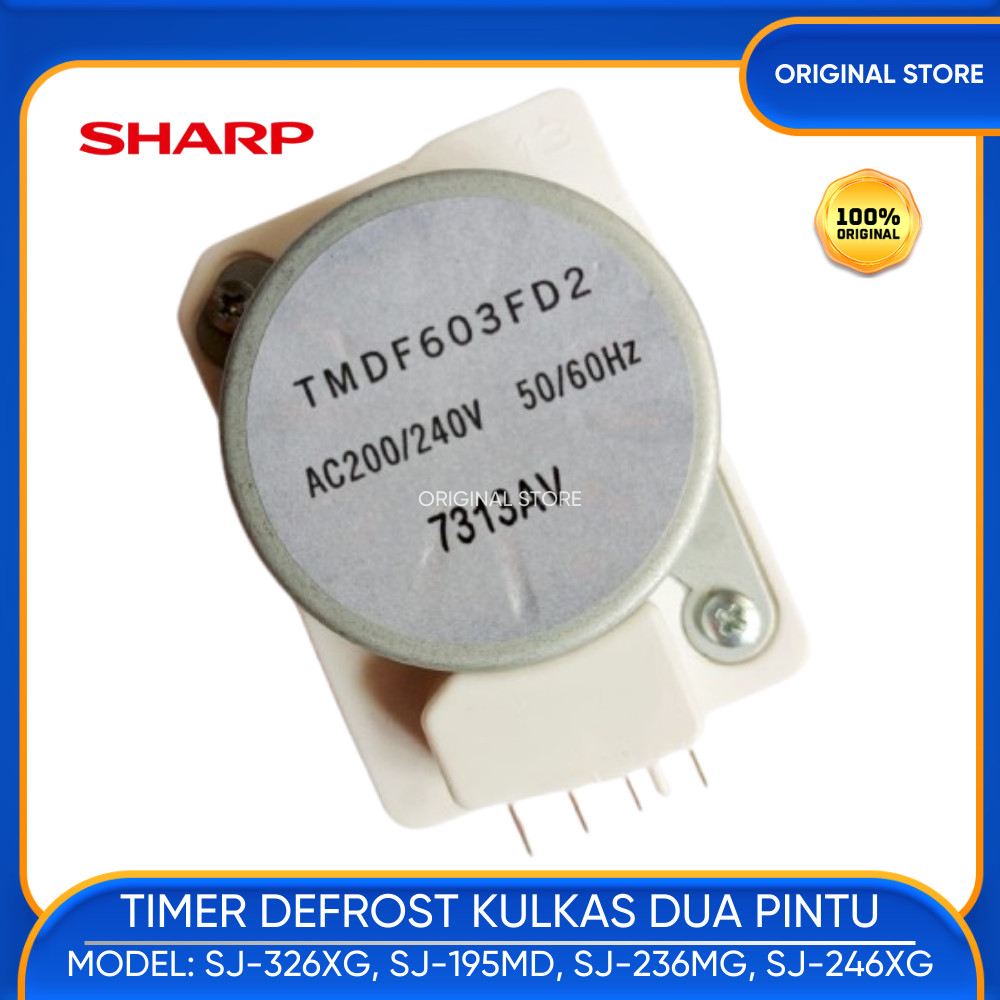 TIMER KULKAS 2 PINTU SHARP STANDART