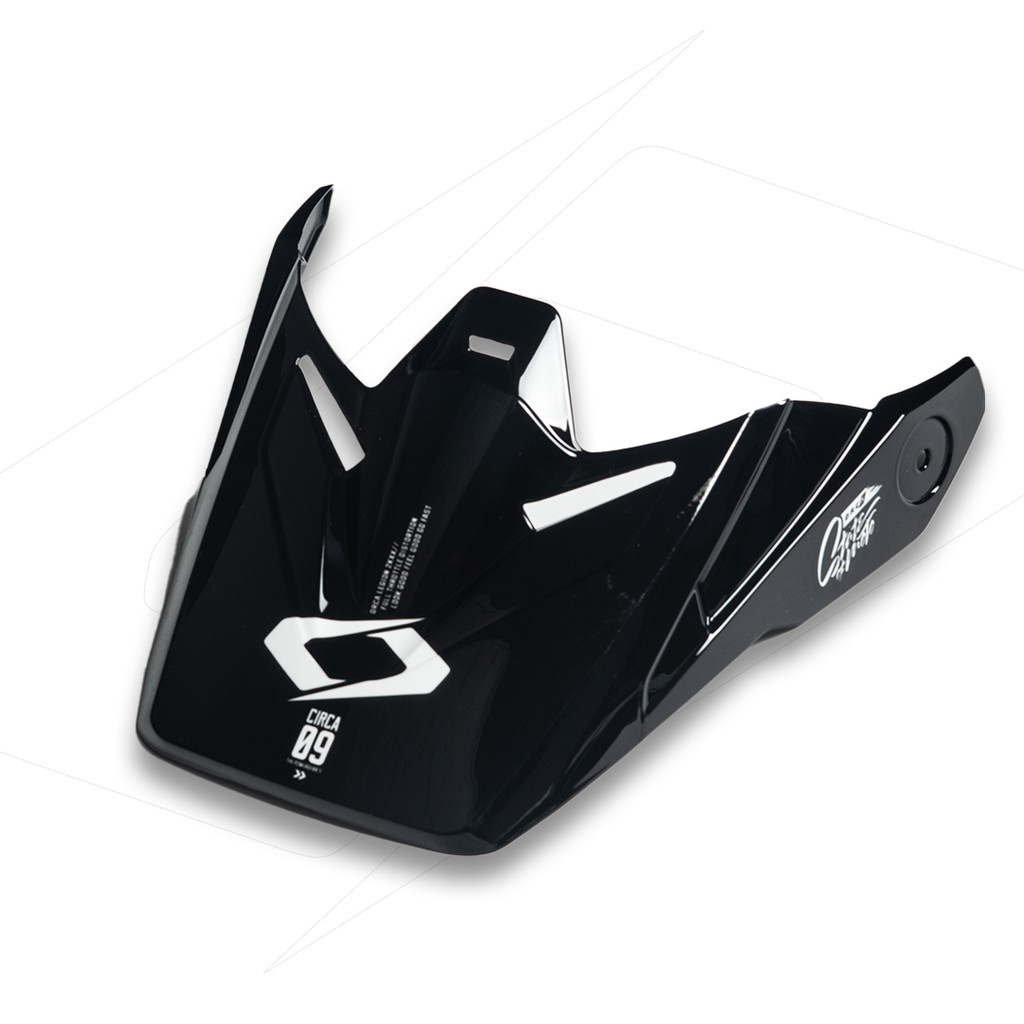 Orca Powergear - Pet/Visor Helm Orca X RSV Black Out Polish