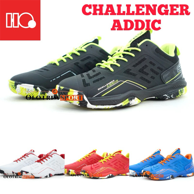 Sepatu Badminton HIQUA CHALLENGER ADDIC ORI HIQUA
