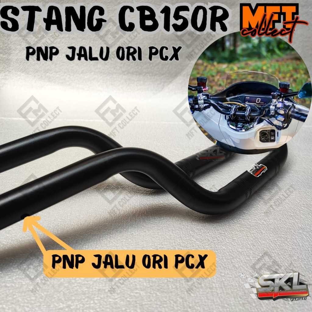 READY Stang Stir Setang setir honda cb150r CBR cb 150 r led pendek pcx Hitam AHM 99% Mirip ORI AHM c
