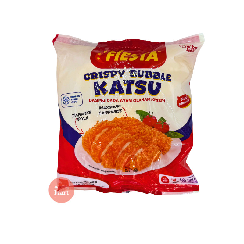 

Fiesta Crispy Bubble Katsu 400gr Olahan Dada Ayam Frozen