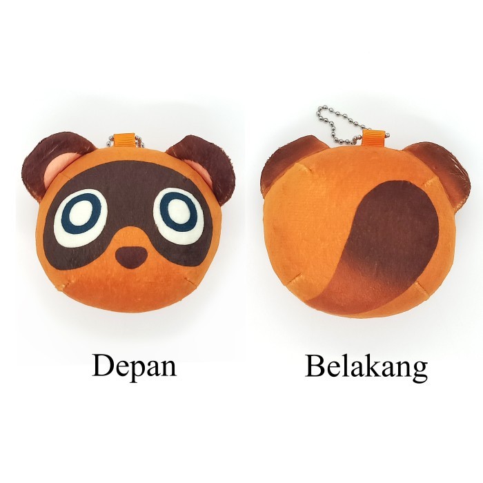 gantungan boneka 8 cm animal crossing