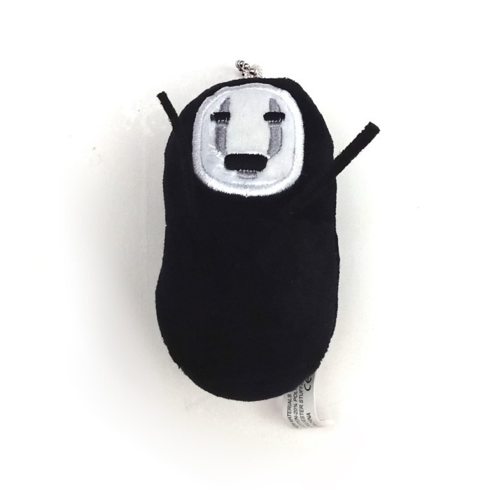 gantungan boneka plushie 10 cm anime spirited away kaonashi