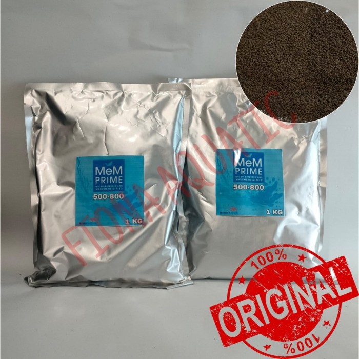 PELET MEM 500-800 MIKRON 1 KG / PELET IKAN 5/8 / MEM PRIME