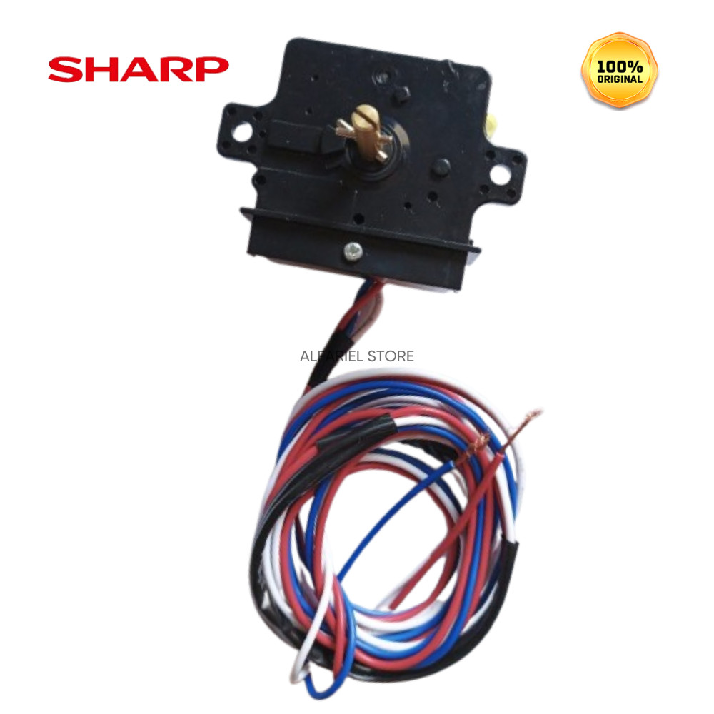 ORIGINAL TIMER WASH MESIN CUCI 2 TABUNG SHARP ES-T75 / ES-T85 ES-T1090
