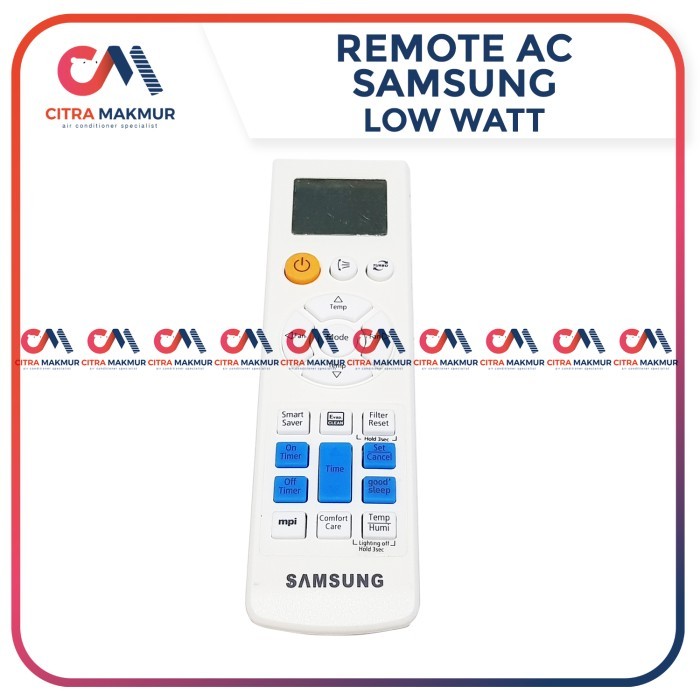(FS) Remote AC Samsung Low watt Inverter LW original remot Biru 1 pk