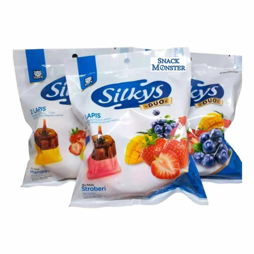 

Silkys Duo Jelly Pudding Lapis Gula Aren - Netto 10 pcs x 26 gr