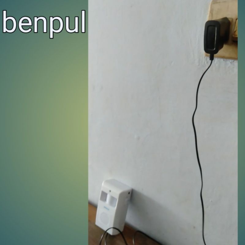 bel sensor gerak - BEL PINTU RUMAH, PINTU TOKO - TINGTONG ASSALAMUALAIKUM