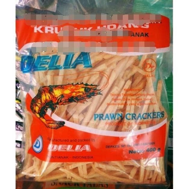 

KRUPUK UDANG DELIA BENTUK STICK - KHAS PONTIANAK TERJAMIN