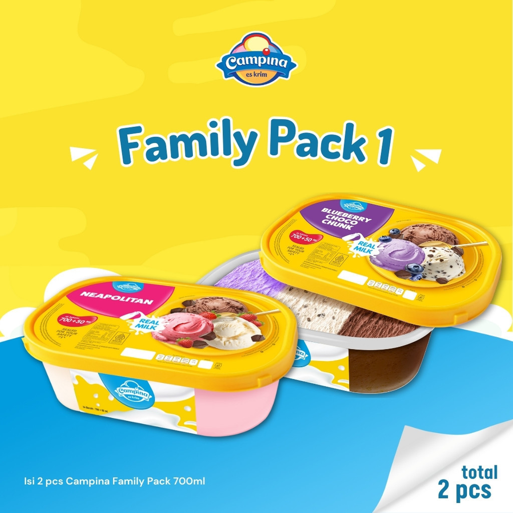 

Campina Family Pack 1 - Es Krim