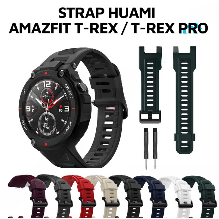 Strap Amazfit T-Rex / T-Rex Pro Silicon T Rex TRex Tali Jam Silicone