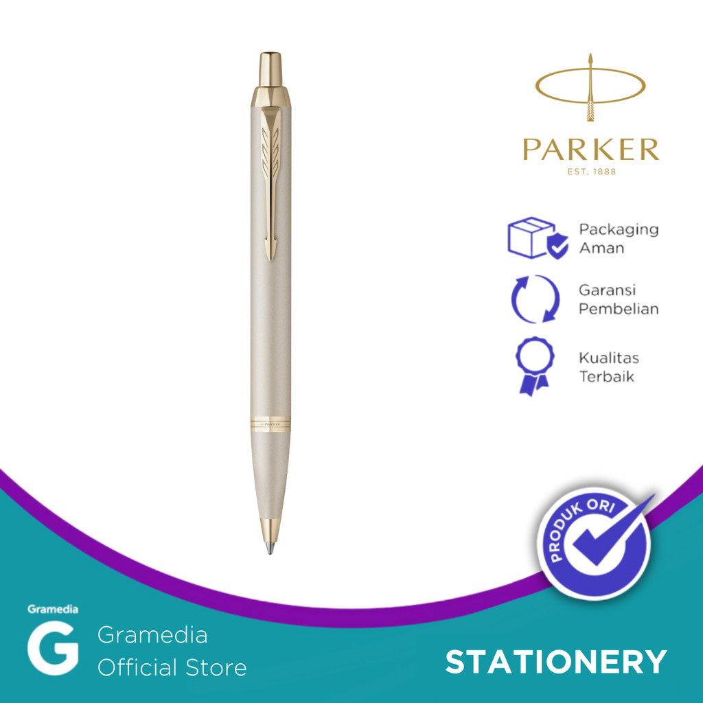 

Pena Exclusive - Parker - Im Mono Champagne Ballpoint