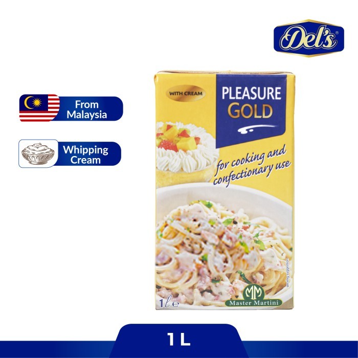 

Krim Masak dairy serbaguna - Cooking Cream UHT Pleasure Gold 1 L