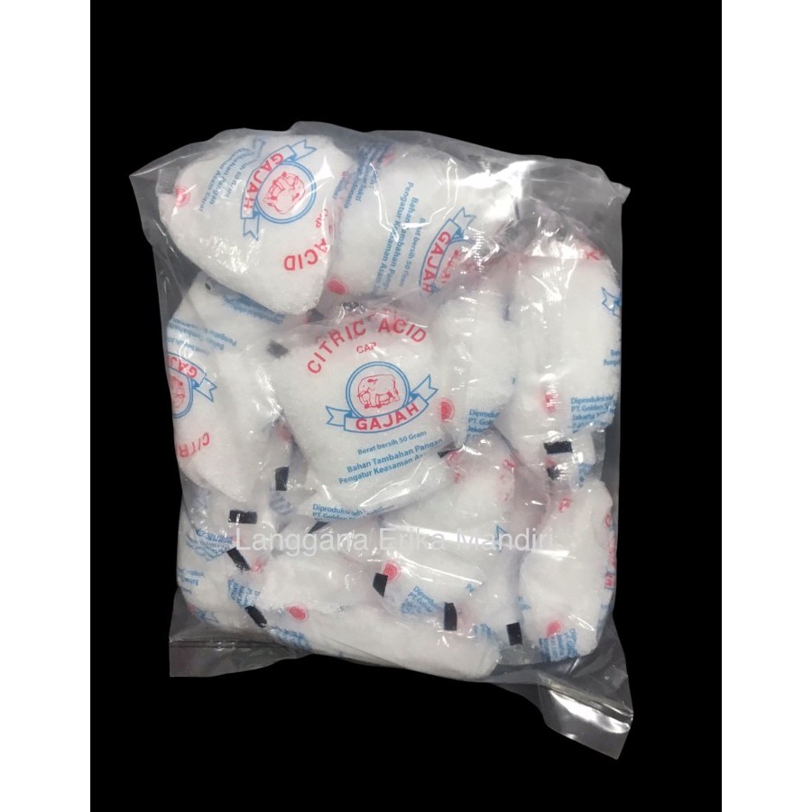 

[[PROMO]] Citrun acid cap gajah 50gr