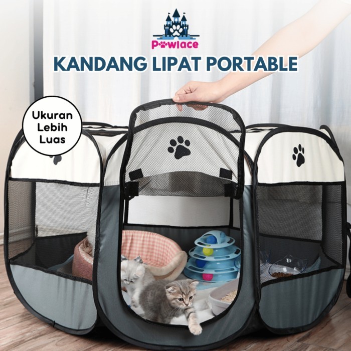 Terbaru Kandang Lipat Portable - Kandang Kucing Besar