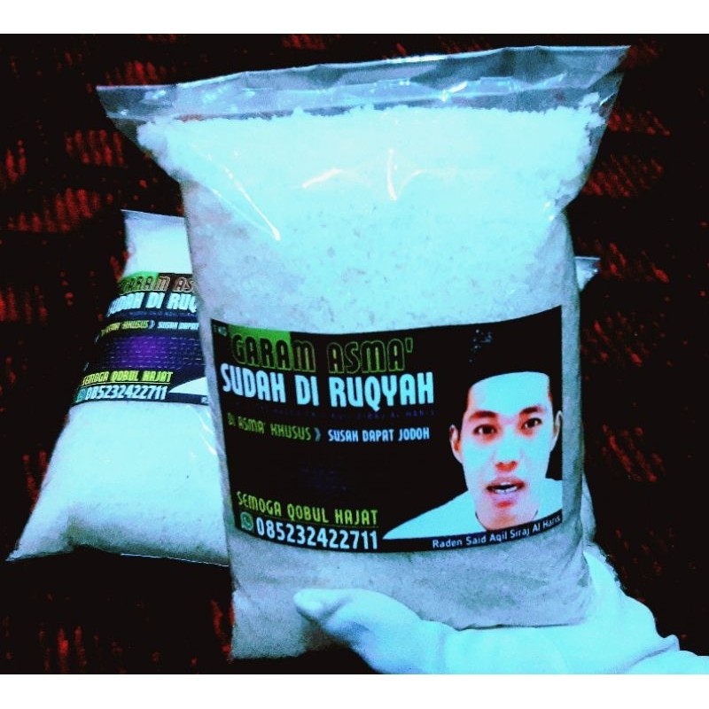 

Termurah Garam Ruqyah 1Kg Khusus Sulit Jodoh