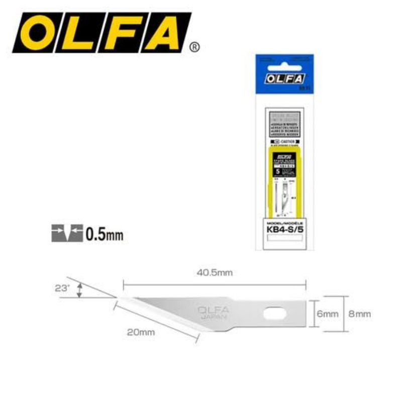 

Olfa Refill Mata Cutter Pen Spare blade for Art Knife Pro KB4-S/5