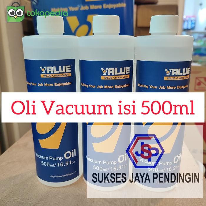 Oli Vacuum Value 500ml / Oli Vacum AC / Vacuum Pump Oil Value 500ml