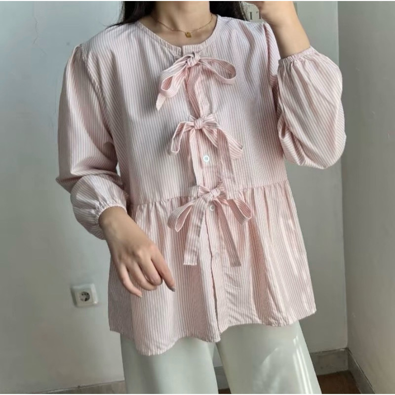 Shopping - BLOUSE PITA KEKINIAN / WINDA ATASAN BLOUSE PITA / BLOUSE PITA COQUETTE MODIS / BLOUSE PIT