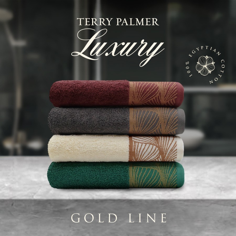 Handuk Terry Palmer Luxury - GOLDLINE Egyptian Cotton - Handuk Mandi Dewasa 70 x 140 cm