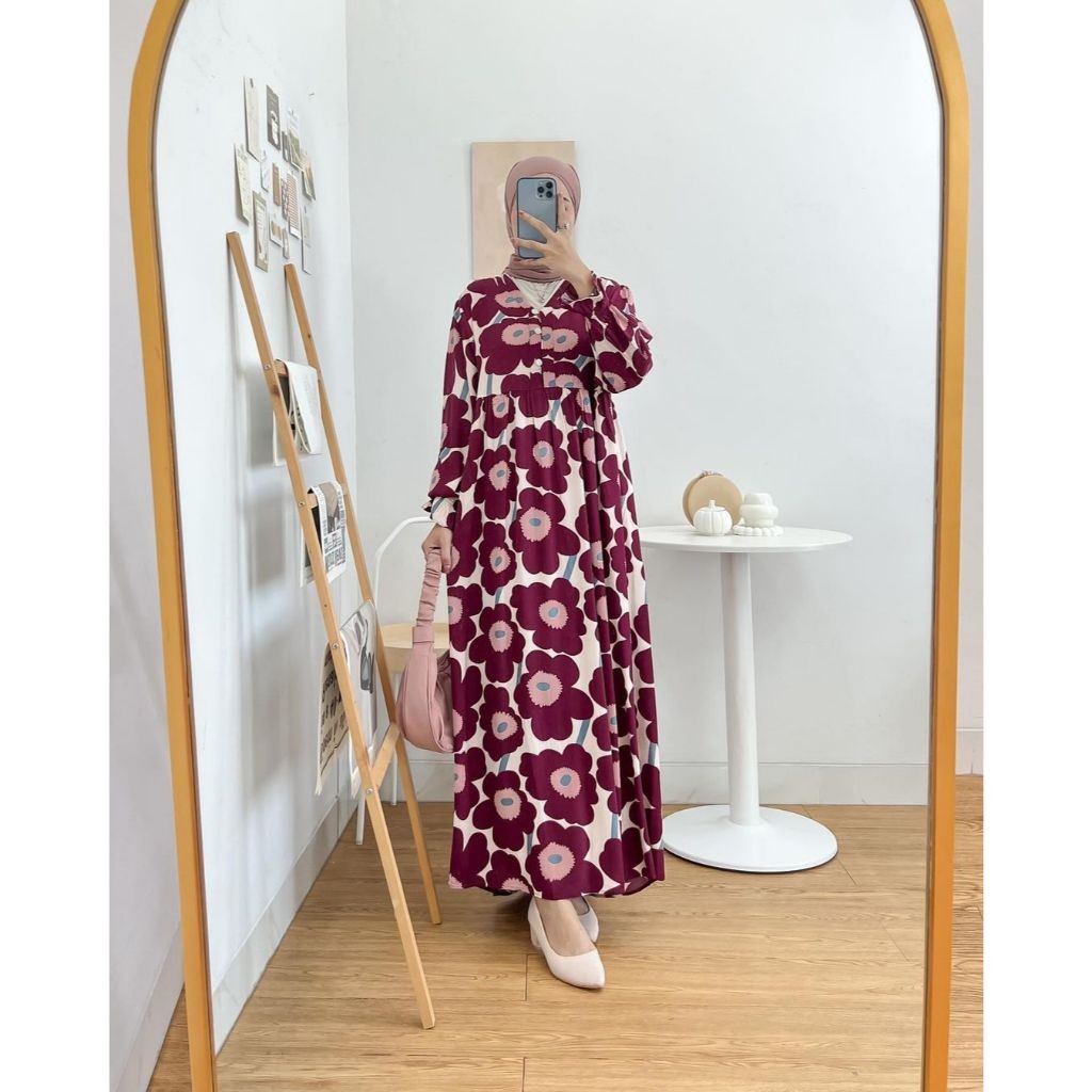 randamuda643officialBAJU GAMIS WANITA / GAMIS WANITA / GAMIS JUMBO / DRESS JUMBO / BAJU GAMIS JUMBO 