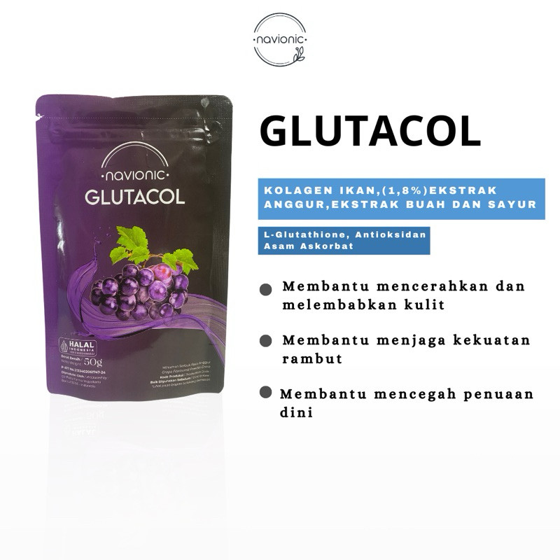 GLUTACOL NAVIONIC KEMASAN BARU