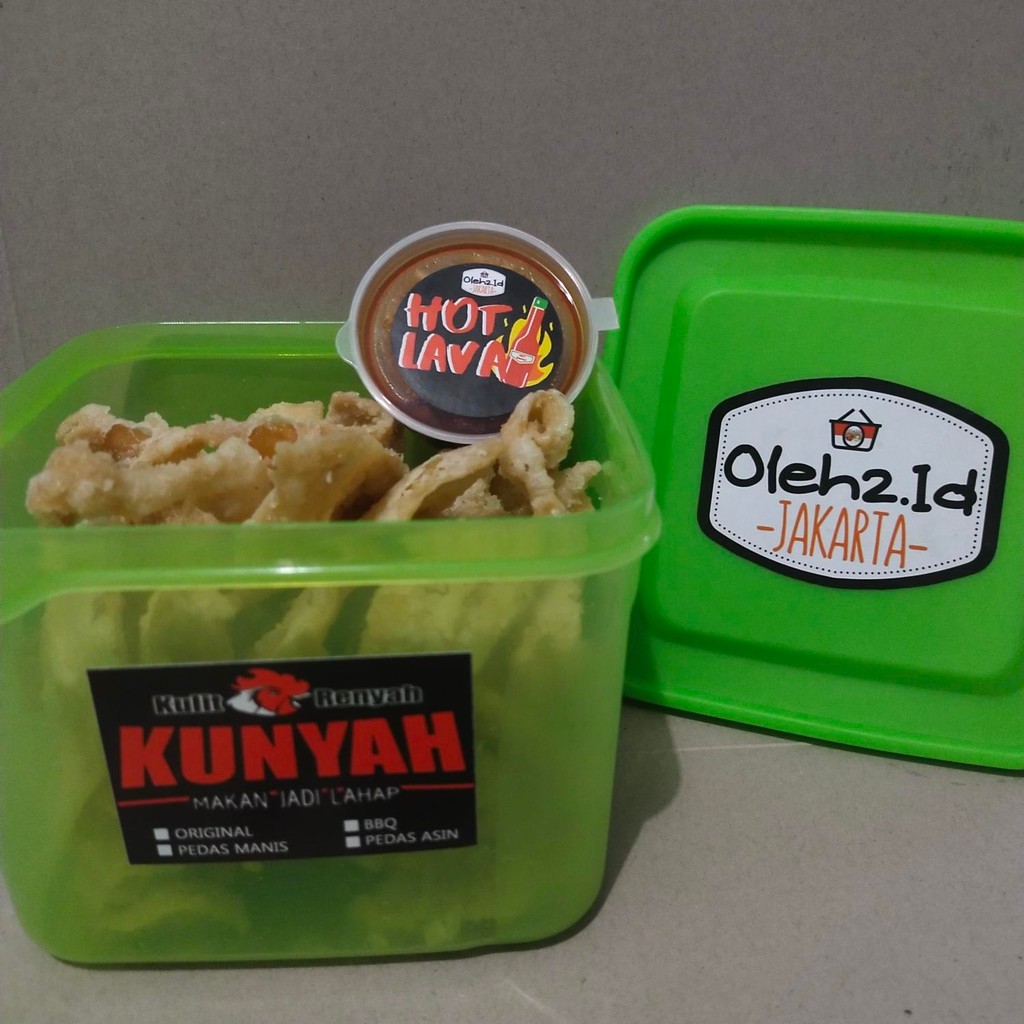 

Kulit Ayam Renyah Crispy KUNYAH PREMIUM 300gr