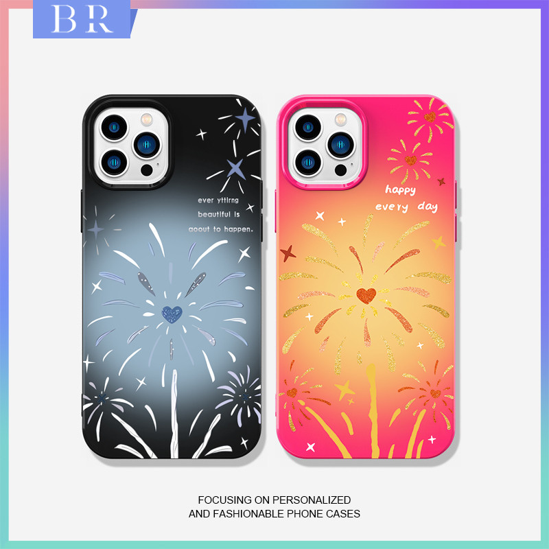 TPC Soft Case Flower Print Glossy Candy iPhone Case For iPhone 11 Series TPU Case Camera Protection 