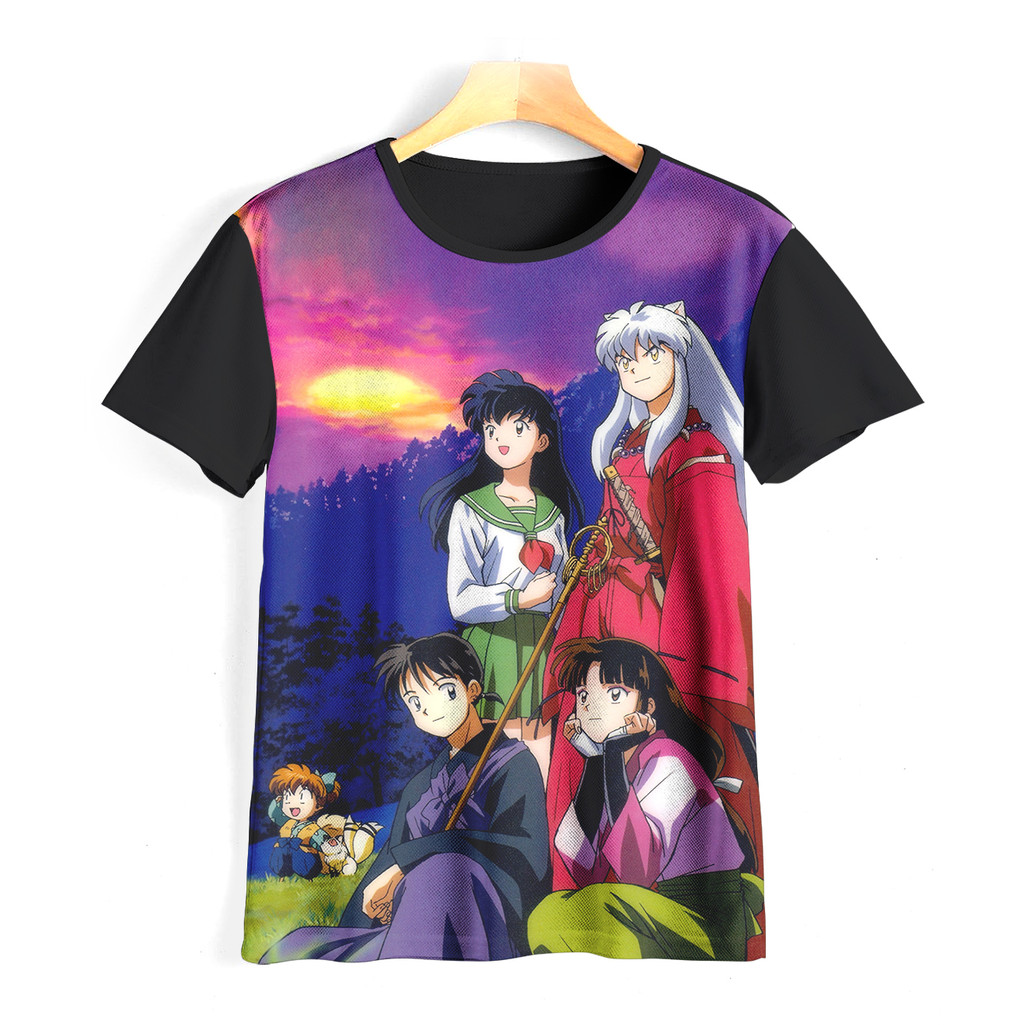 Kaos Inuyasha Keren dan Adem | Kaos Inuyasha Anak | 055KD049 Inuyasha
