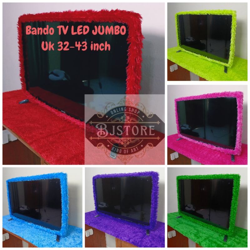 1 Set Taplak + Bando TV LED Jumbo Size 32-43 Inch / Bando TV Jumbo 32-43 Inch / Bando TV LED