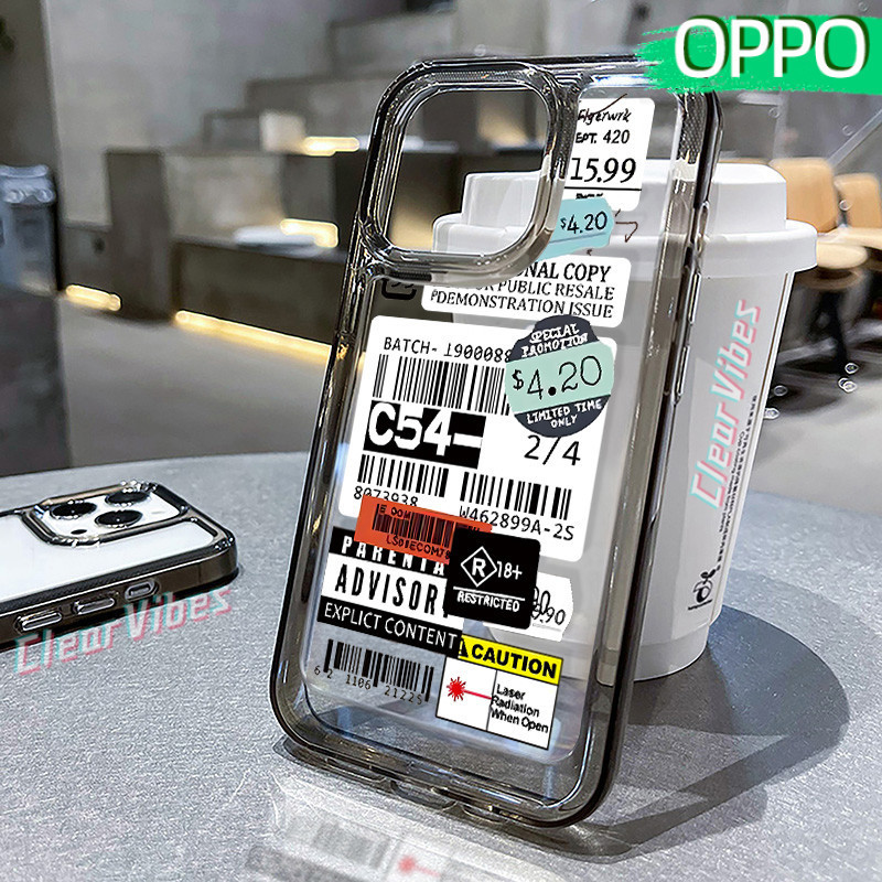 Merek Starbucks Glossy PC HardCase OPPO-A60 Realme-C53 Note-50 C51/C51s OPPO A3-Pro Reno 12/12F A79 