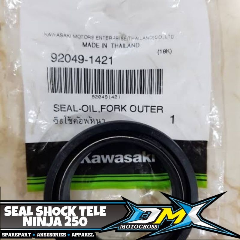 SEAL OIL SIL OLI TELESKOPIK TELE NINJA 250 KLX 230 PnP SEAL USD CRF 150L 92049-1421