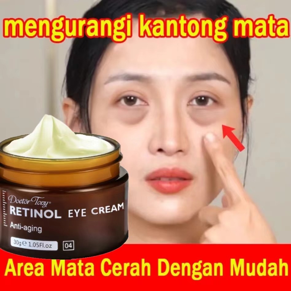 ASLI Krim Mata Anti Keriput Kantung mata Perawatan Kulit Anti-krim kantung mata ampuh-menghilangkan 