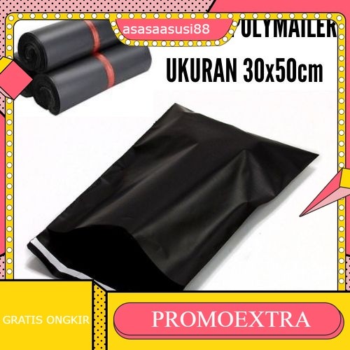 

Plastik Polymailer Packing Ukuran 30x50cm Tebal Amplop Kantong Kemasan Isi 100 pcs