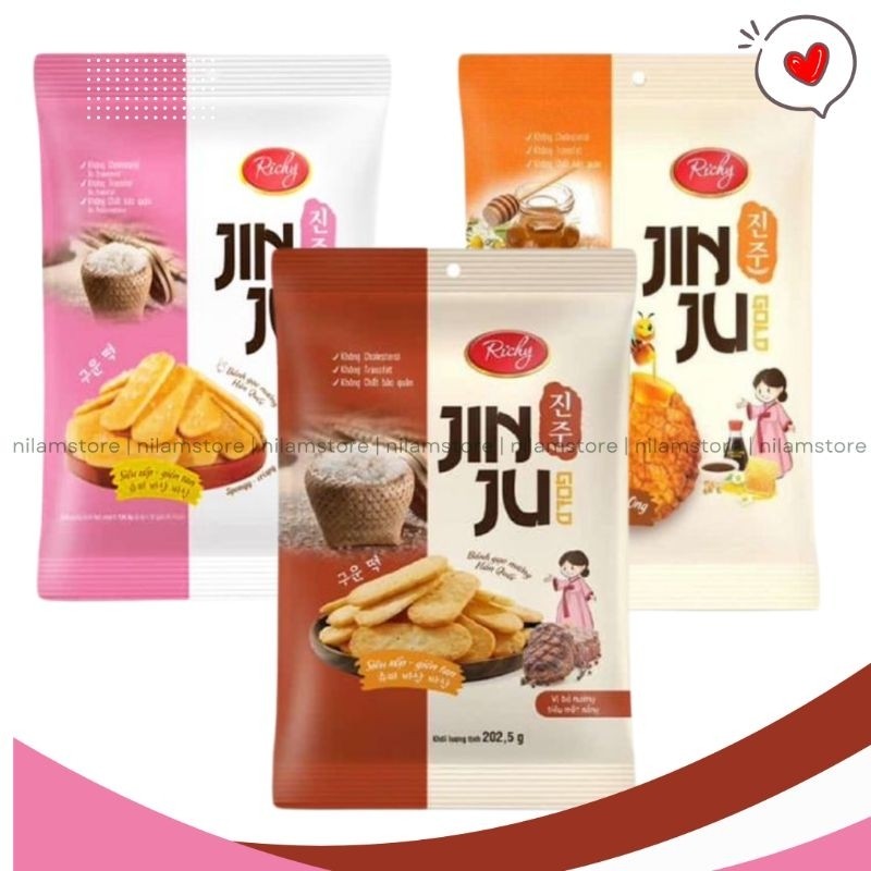 

jinju Jin ju Kue Beras Cracker Beras import Vietnam oleh oleh Vietnam