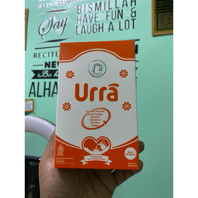 

SUSU KAMBING URRA urra ura original susu kambing etawa goat urra ura original 200 gram