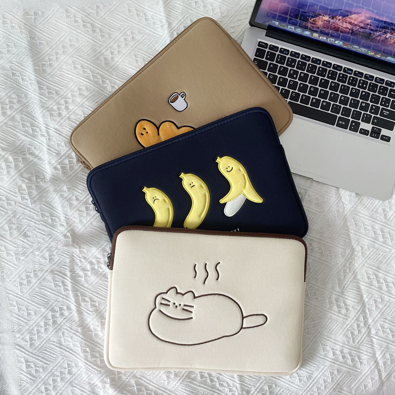 

Computer Accessories Ins Cute Laptop Sleeves 13 13.3 14 15 15.6 Inch Cover for Macbook Air M213.6 Pro16 Shockproof Pouch Bag