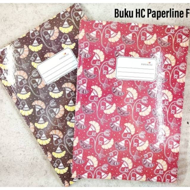 

[SG] BUKU HARDCOVER PAPERLINE FOLIO 100 LEMBAR F100