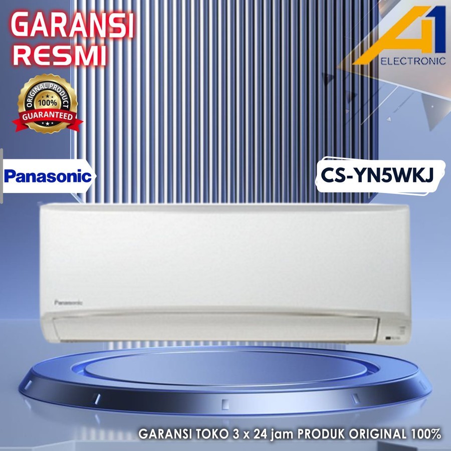 PANASONIC AC CS YN5WKJ / YN 5WKJ / CSYN5WKJ Split Standar 0.5 PK