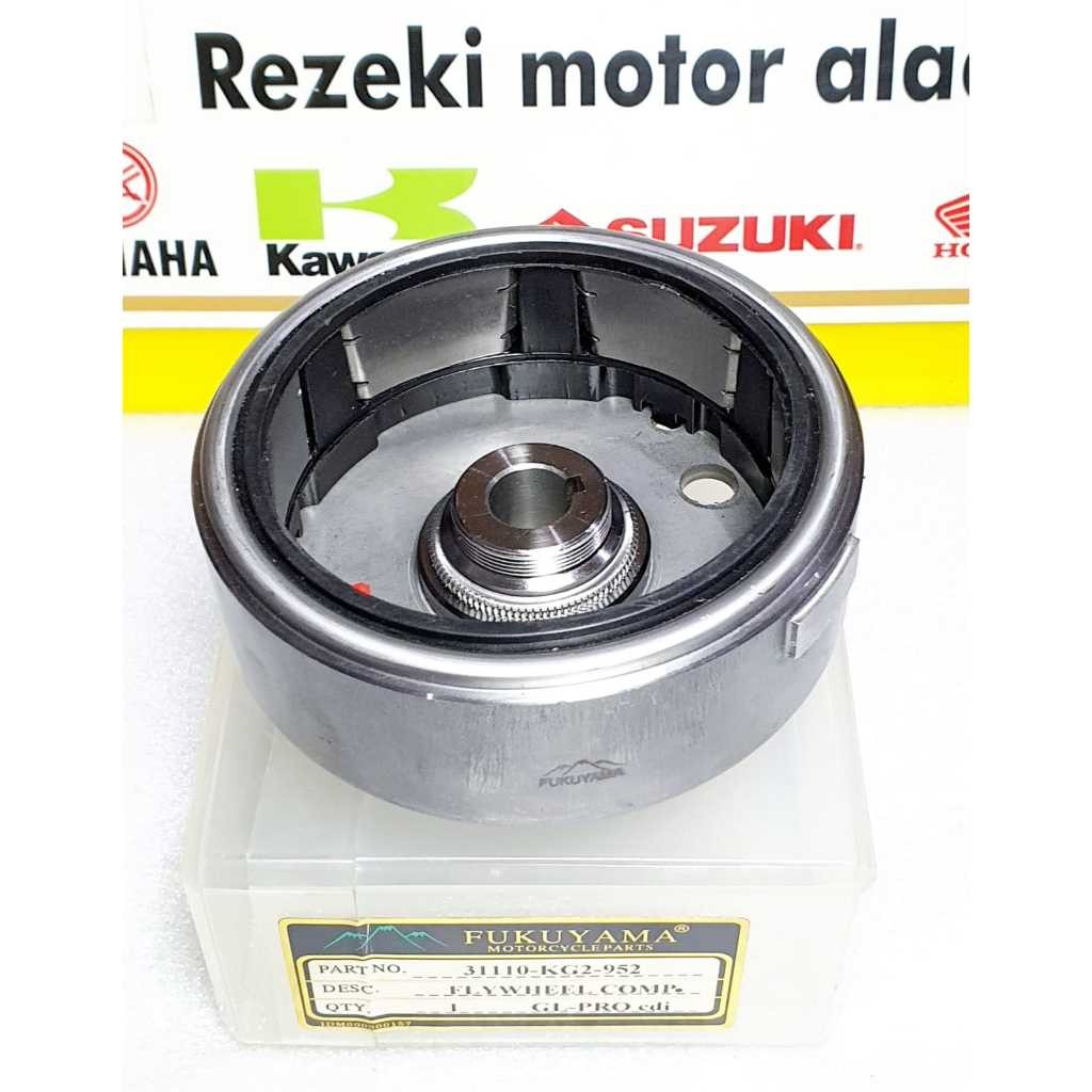 MAHNIT MAGNIT SPUL HONDA GL PRO CDI BLACK ENGINE MEREK FUKUYAMA