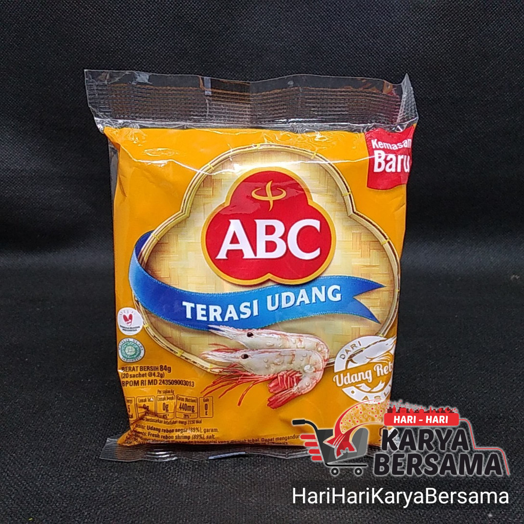 

ABC TERASI UDANG 20 X 4.2GR