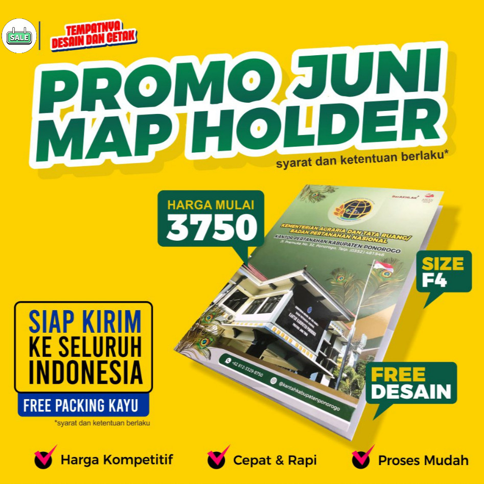 

MAP HOLDER CUSTOM DESAIN F4 MIN 500PCS MAP SEKOLAH DAN KANTOR