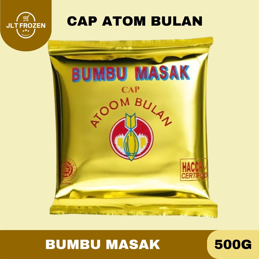 

Bumbu Masak Cap Atom Bulan / Seasoning / Penyedap Rasa / Bumbu Atoom 500G