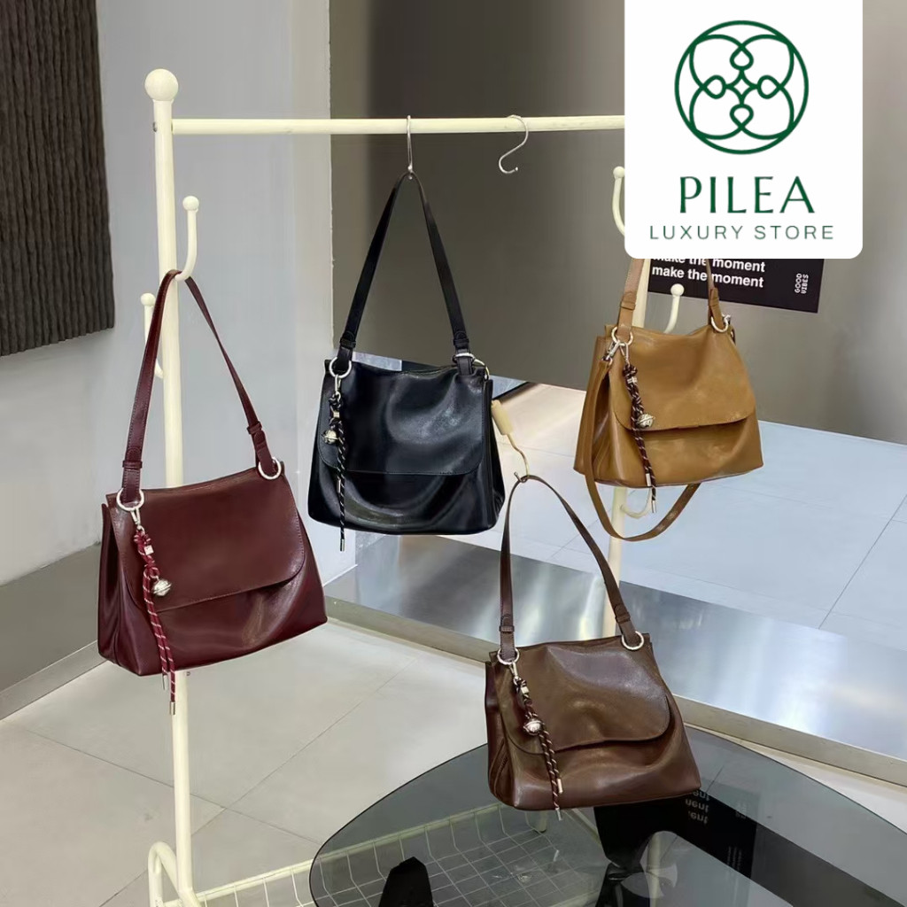 PILEA - LINDY SHOULDER BAG | KULIT ASLI  | TOP QUALITY | NO BRAND BAG